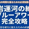 日没15分後の深い青色の空と水鏡となる運河を解説したブルーアワー完全攻略スライド