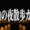 富山の夜散歩ガイドのタイトルスライド